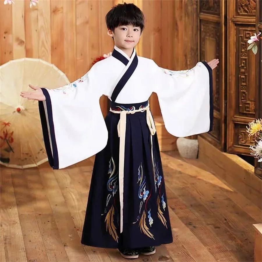 Traje de праздничный Hanfu para niños, платье chino para bebé, traje Tang de Año Nuevo, traje традиционный chino antiguo para niño (art.: 3920cbdf9b346) - 3920cbdf9b346