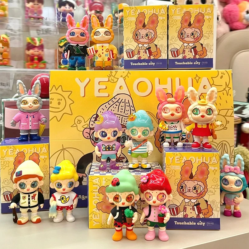Фото Unicorno Agan Urban Life Series слепая коробка — стильная виниловая фигурка, коллекционная, декор стола и креативный загадочный подарок для взрослых №5