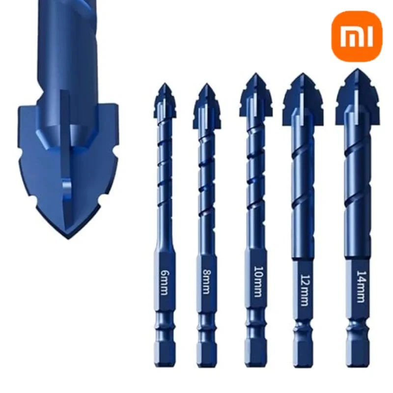 Эксцентриковая дрель Xiaomi высокой твердости, прецизионное сверление 6/8/10/12/14 мм, стеклокерамика, пробивное сверло для каменной плиты, офсетная резка Сверла