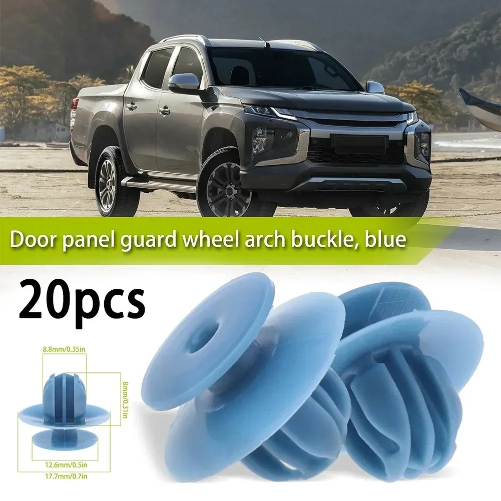 Фото Сменные зажимы для накладки Mitsubishi L200 MU 000977   20 штук для установки раструба и накладки на пороги колесной арки №5