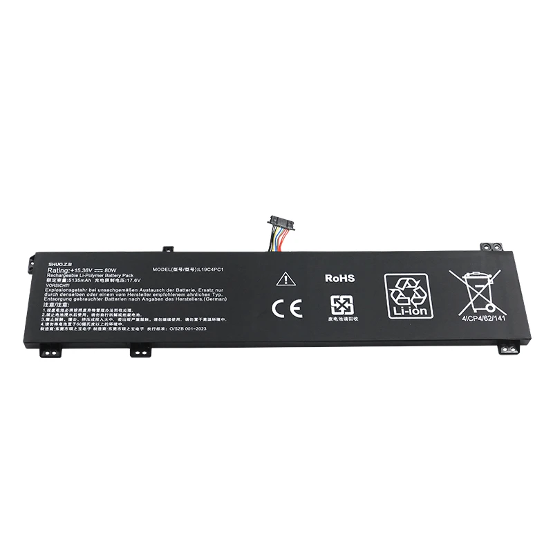 Фото Аккумулятор SHUOZB L19C4PC1 L19M4PC1 L19C4PC0 для ноутбука Lenovo Legion Y7000P R7000P 5P-15IMH05 Legion 5-15IMH05 5-15ARH05 5B10W861 №3