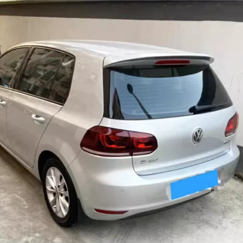 Фото Для Volkswagen VW Golf 6 MK6 VI 2010-2013 R Gaya Hanya6] Для бампера Standar Atap Belakang Спойлер Jendela Sayap №2