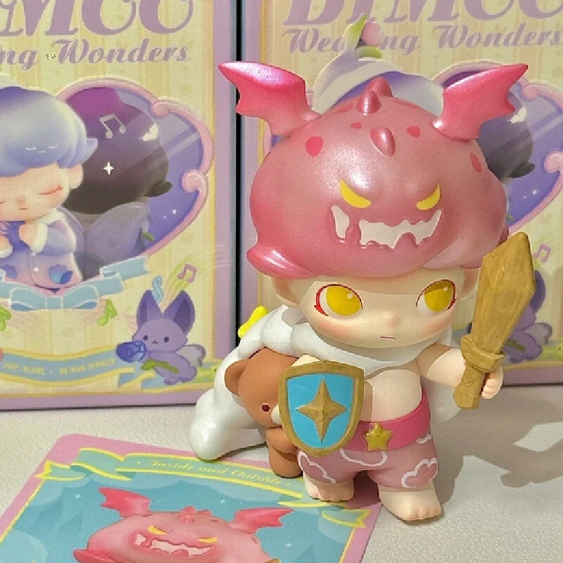 Фото Предпродажа Bubble Mart Dimoo Dream Inside Outside Series Ручные слепые коробки Kawaii Игрушки Подарочные украшения Соберите подарок персонаж №5