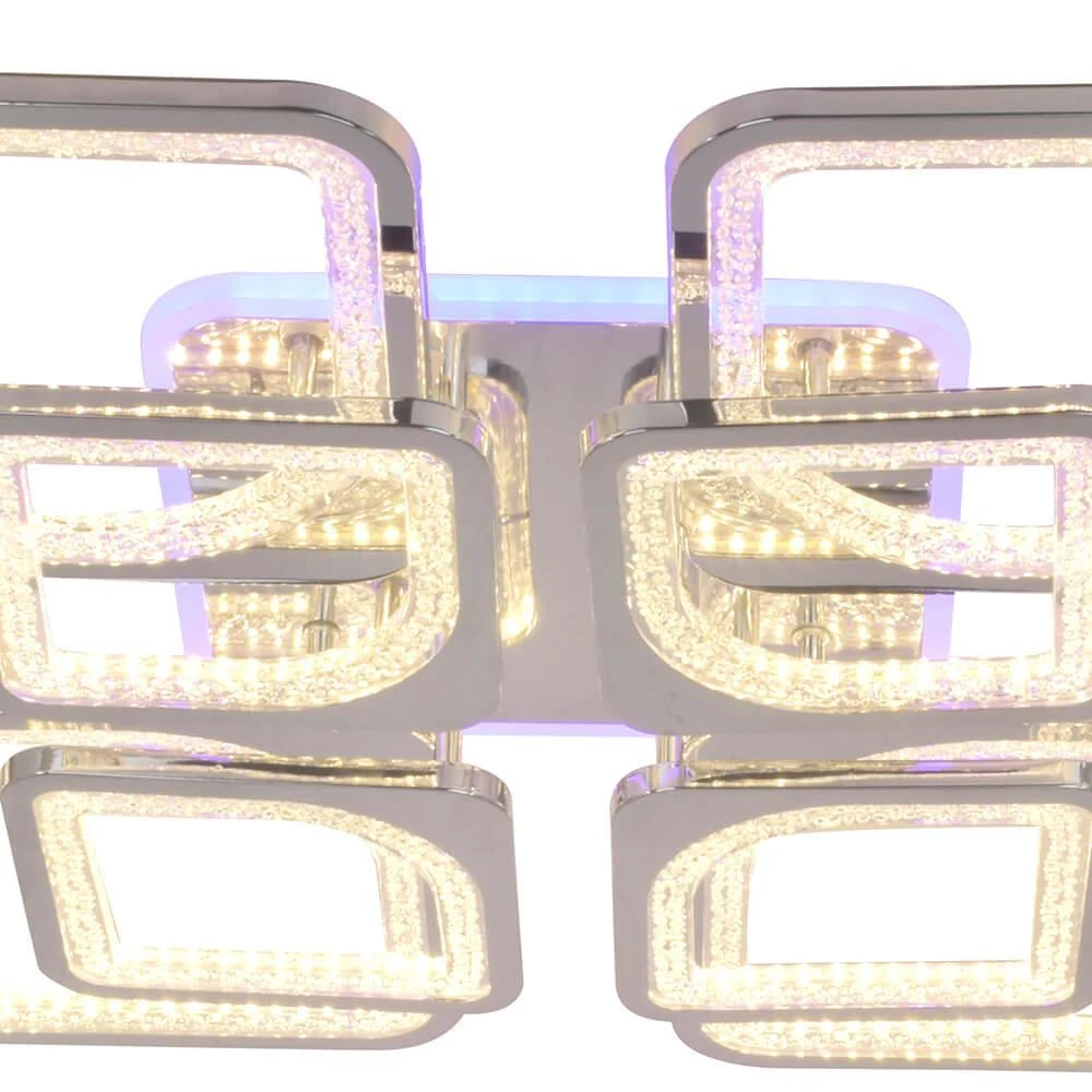 Фото Люстра потолочная Seven Fires Bernt, SF7066/9C-CR-RGB, 1755 В, LED, IP20, акрил №3