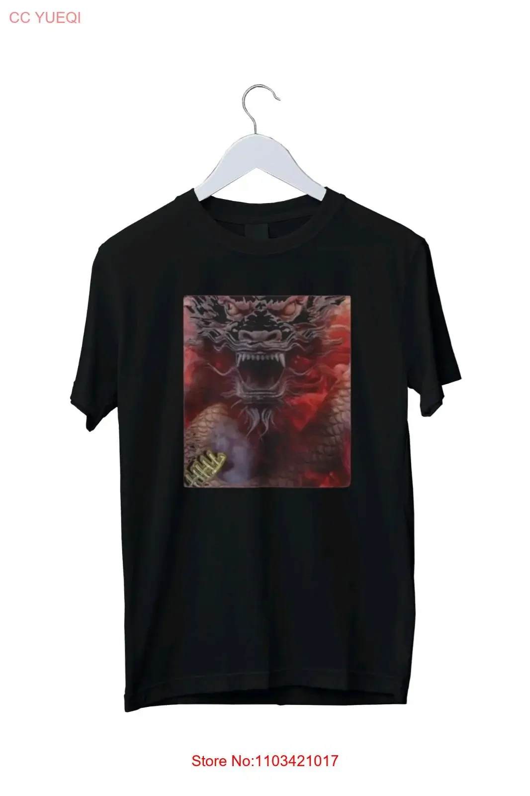 Футболка с принтом дракона, мужская S M L XL 2 3 4, винтажная стираная дизайнерская одежда унисекс, стильный универсальный топ для повседневной носки, мягкий