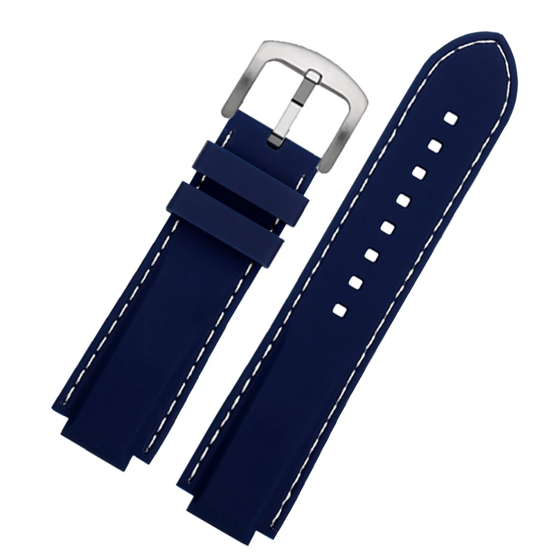 Ремешок резиновый выпуклый 24*16 мм для часов TIMEX дыхательный T2N721 T2N720 TW2T76500 TW2T76300 (art.: 3920c6de4f6d7) - 3920c6de4f6d7