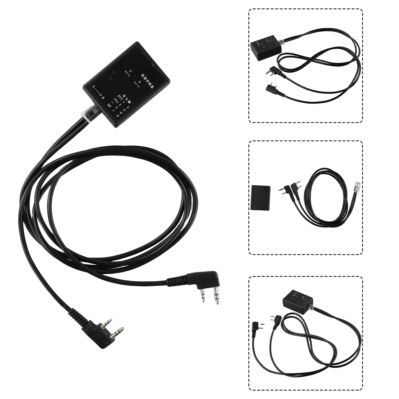 Фото Коробка повторителя для BAOFENG TYT WOUXUN KIRISUN HYT Walkie Talkie двунаправленное радио для аксессуаров для двусторонней радиосвязи №4