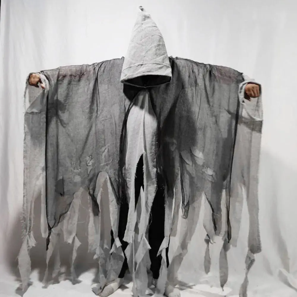 Фото Полиэстер Хэллоуин Призрачные плащи Фотопрос Одежда Реквизит Dementors Косплей Костюмы Костюм Волшебник №3
