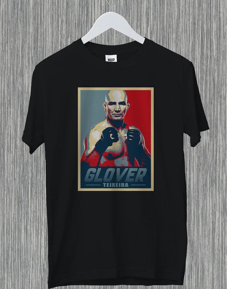 Фото Футболка Glover Teixeira в бразильском стиле для джиу-джитсу, забавный подарок, футболка унисекс №3