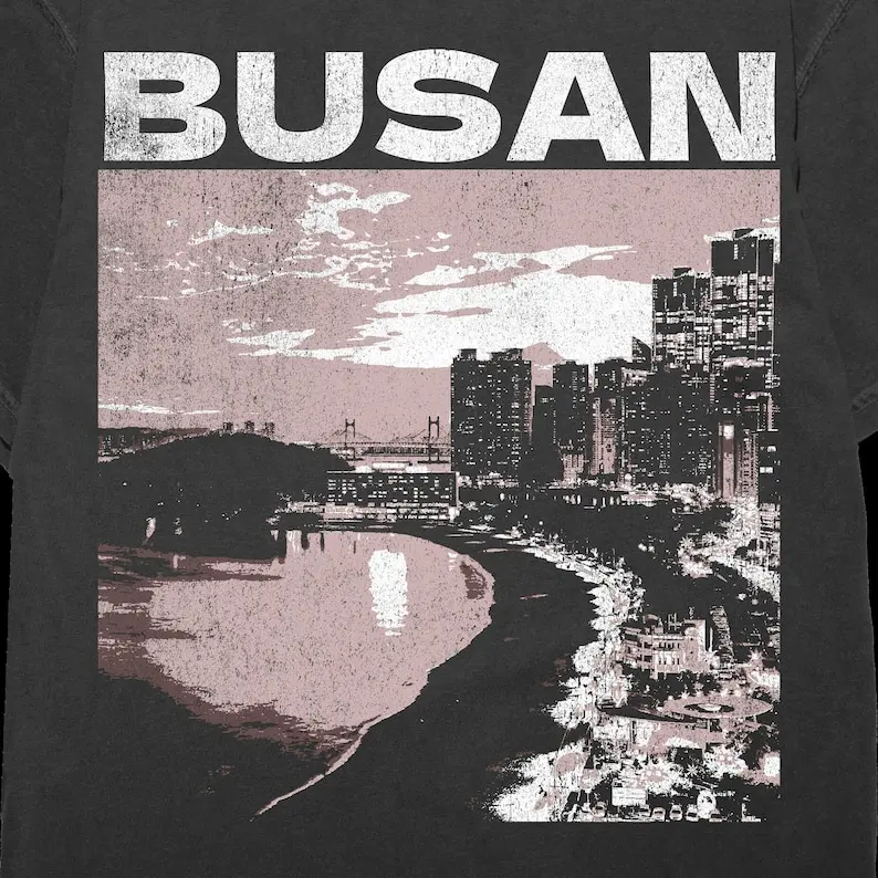 Пуанская рубашка, версия, Корейская уличная одежда, Kpop Merch, пуанская отпуск, пуанская поездка