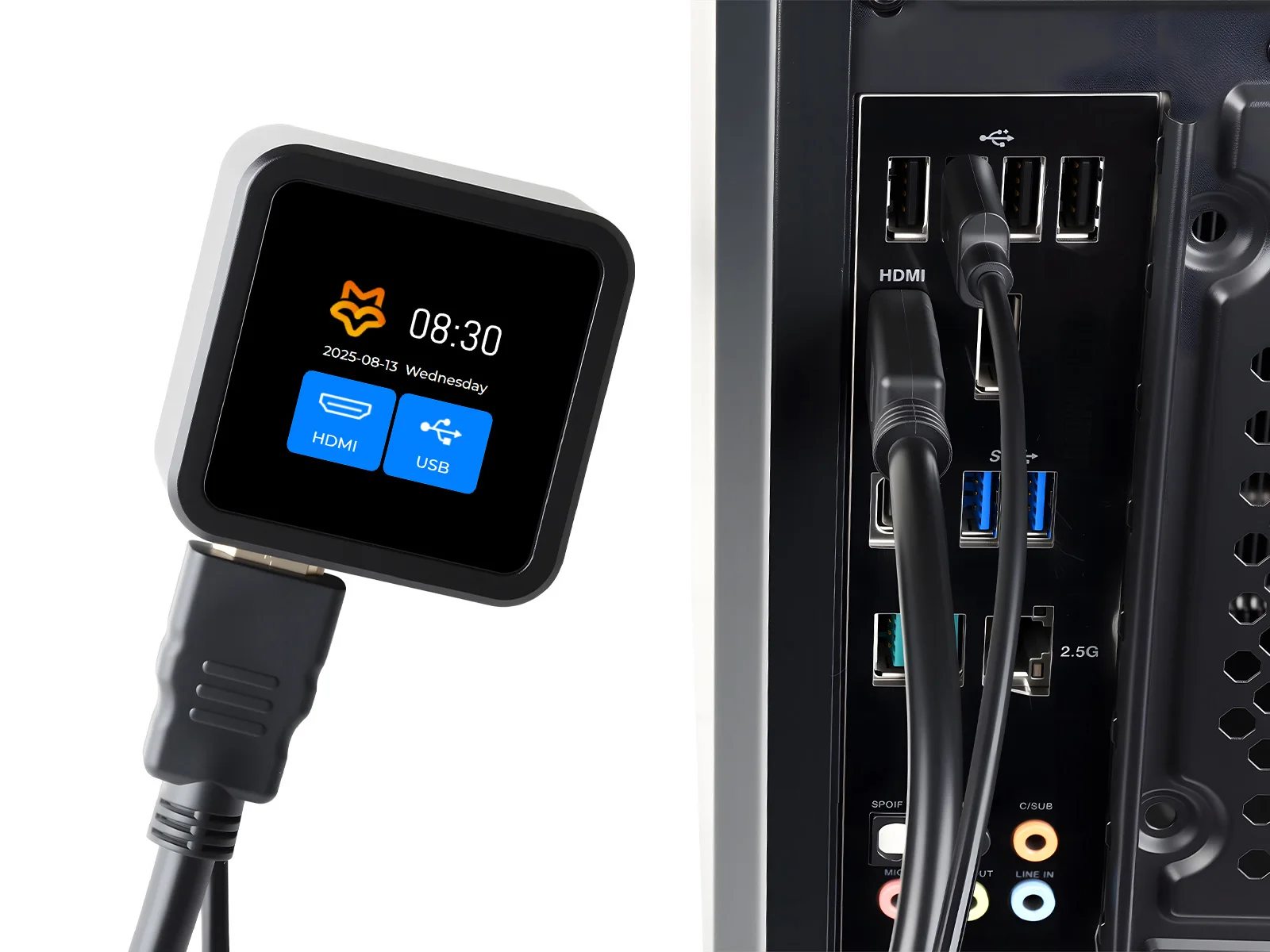 Фото Waveshare Luckfox PicoKVM: легкий IP-выключатель, вход HDMI 1080p60 и удаленное управление HID №4