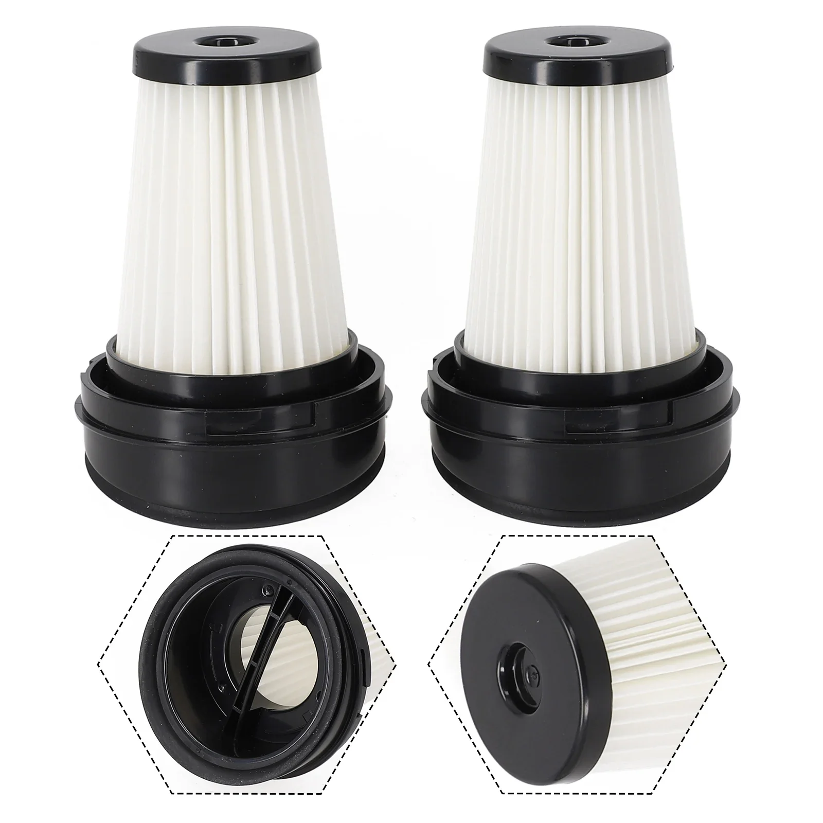 Фото 2 шт. фильтры для Grundig VCH 9129L 9929L 9130 9930, запасные части для пылесоса, сменные аксессуары для пылесоса №5