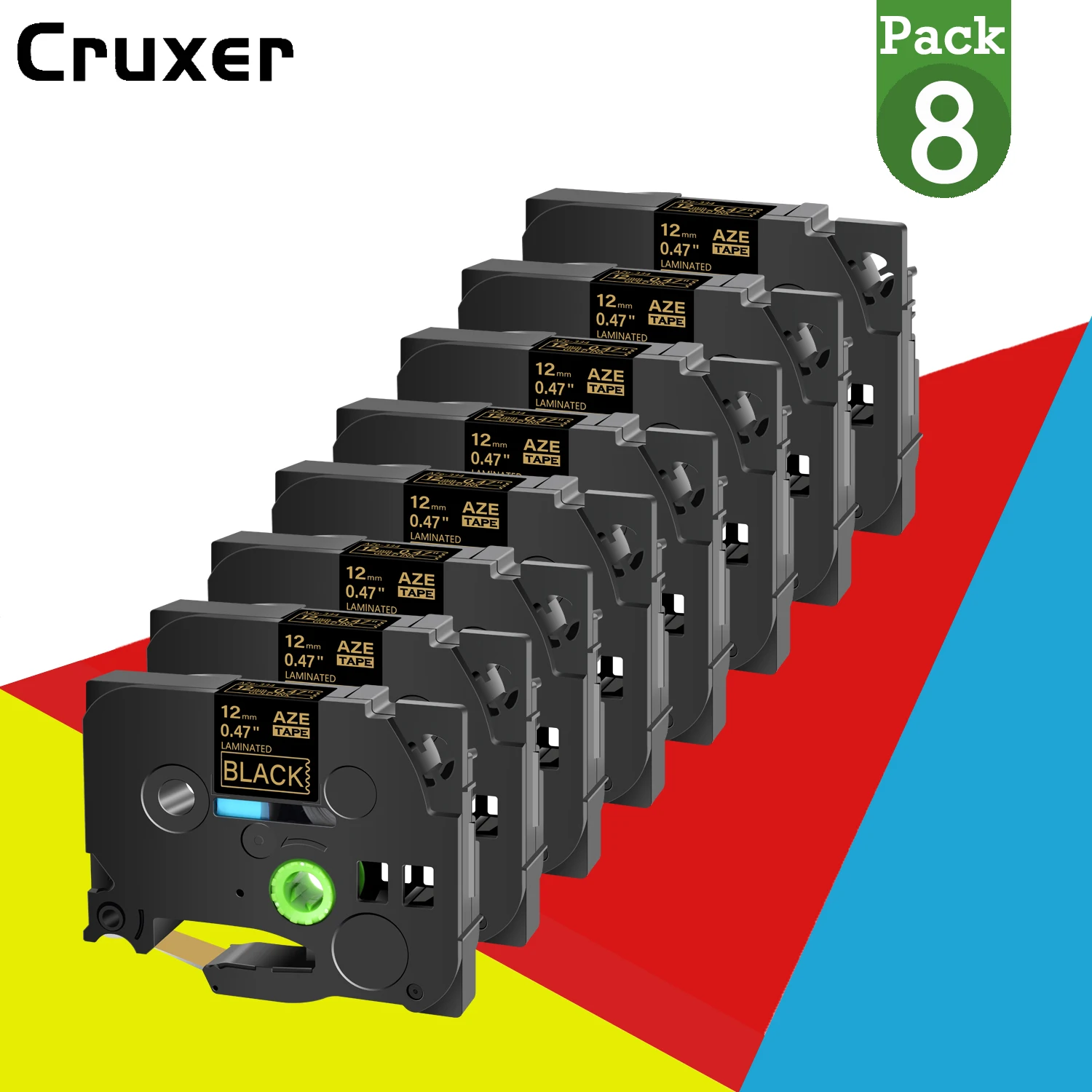 4/8PK, совместим с искусственными фотографиями, женская модель TZe354 TZ344, Золотая на черном 12 фотографиях, для устройства для этикеток P-Touch, деталь D400