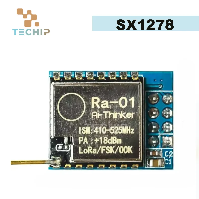 SX1278 Модуль LoRa Ai-Thinker 433M Беспроводная передача расширенного спектра Ra-01 DIY Kit для умного считывания счетчиков