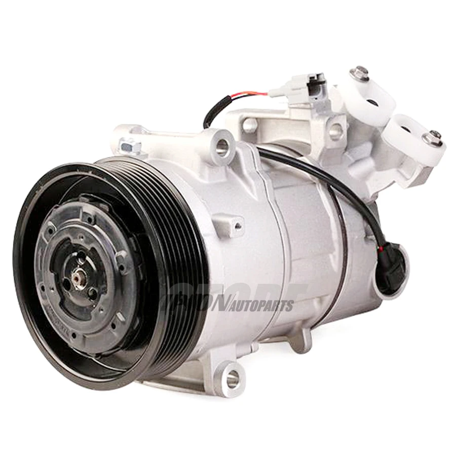 Фото c6SEL14C Компрессор переменного тока Aircon для Renault Megane Scenic Grand Scenic III DENSO 447150-0010 82009 8200956574 56574 4471500010 №3
