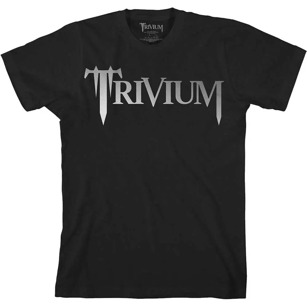 Trivium логотип рубашка S-XXL футболка Официальная футболка