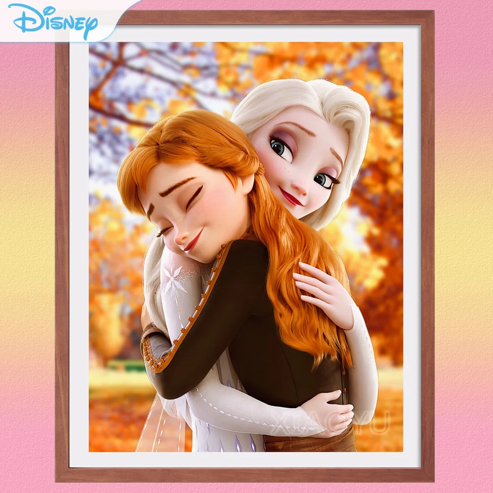 Алмазная картина Disney 5D «Холодное сердце», Новое поступление, Мультяшные сестры, принцесса, Анна и Эльза, хобби, искусство «сделай сам», полная мозаика, домашний декор
