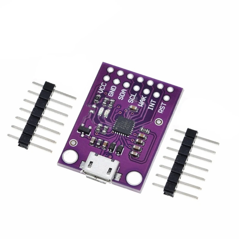 Плата отладки CP2112 Модуль связи USB-I2C 2.0 2112 Оценочный комплект