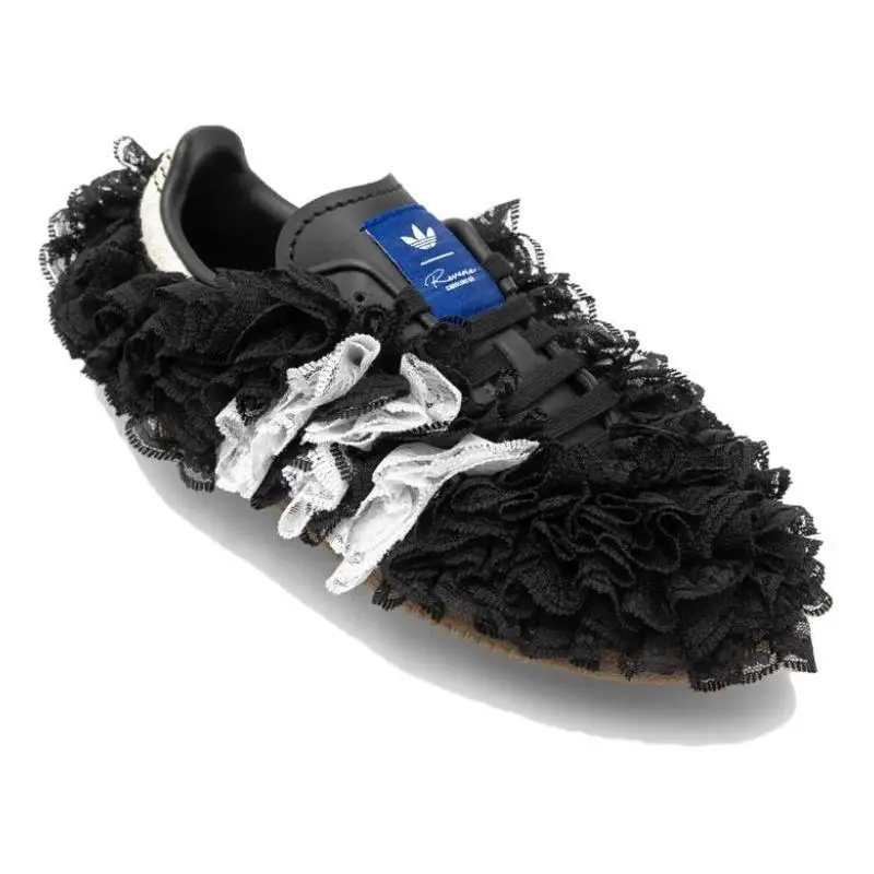 Фото Adidas Samba Reverie By Caroline Hú CLOT Черные кроссовки на шнуровке JS2778 №3