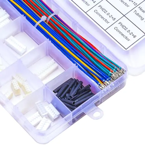 Штекерный Разъем 2,0 мм с предобжимными кабелями 22AWG, двухрядный без блокировки (комплект phr-mm-Kit) (art.: 3920c75006c67) - 3920c75006c67