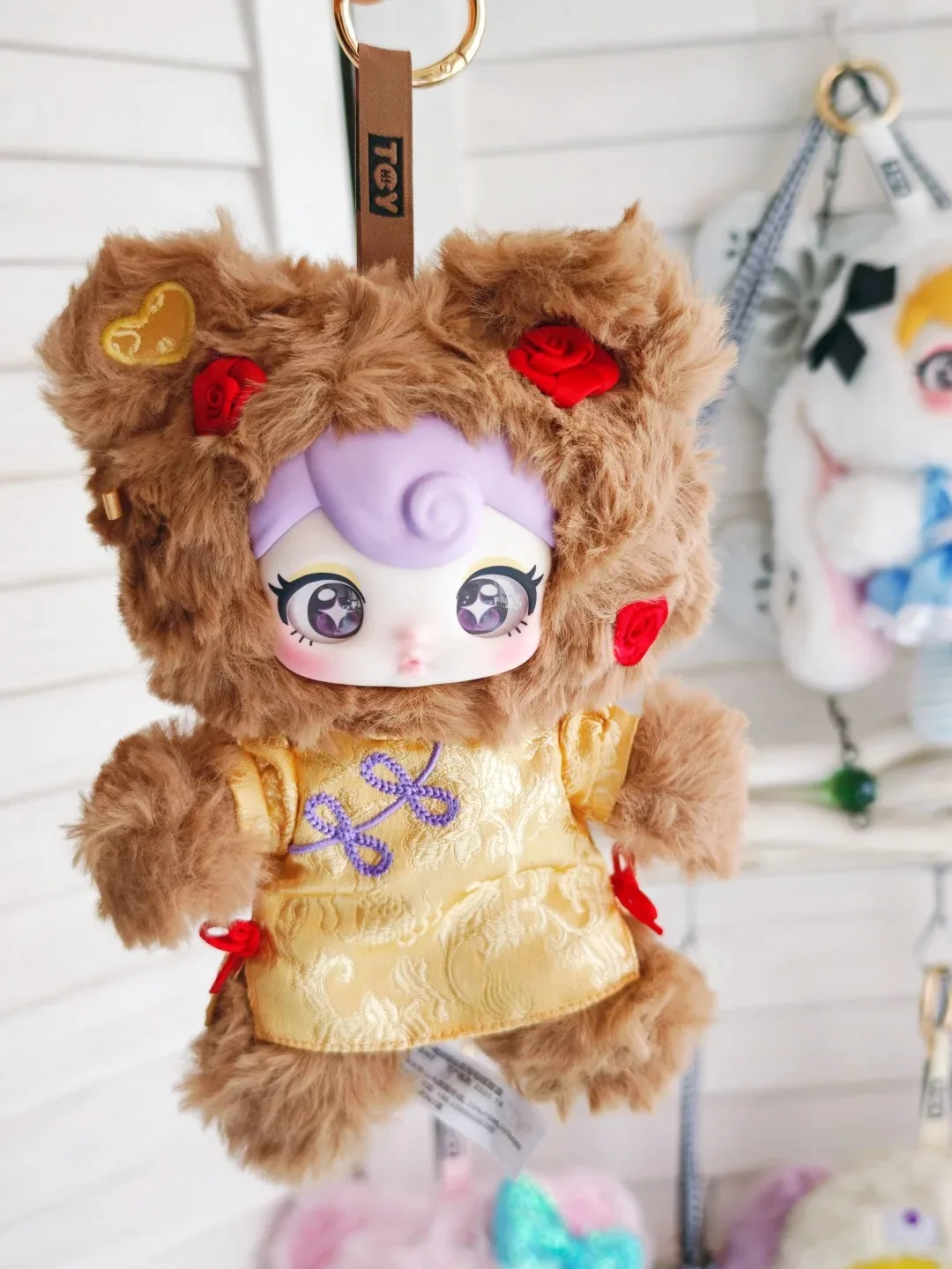 Фото Оригинальный Sunycoco Rebellious Sweetheart Series слепая коробка Nommi виниловая игрушка брелок рюкзак кулон декоративная подарочная коллекция №2