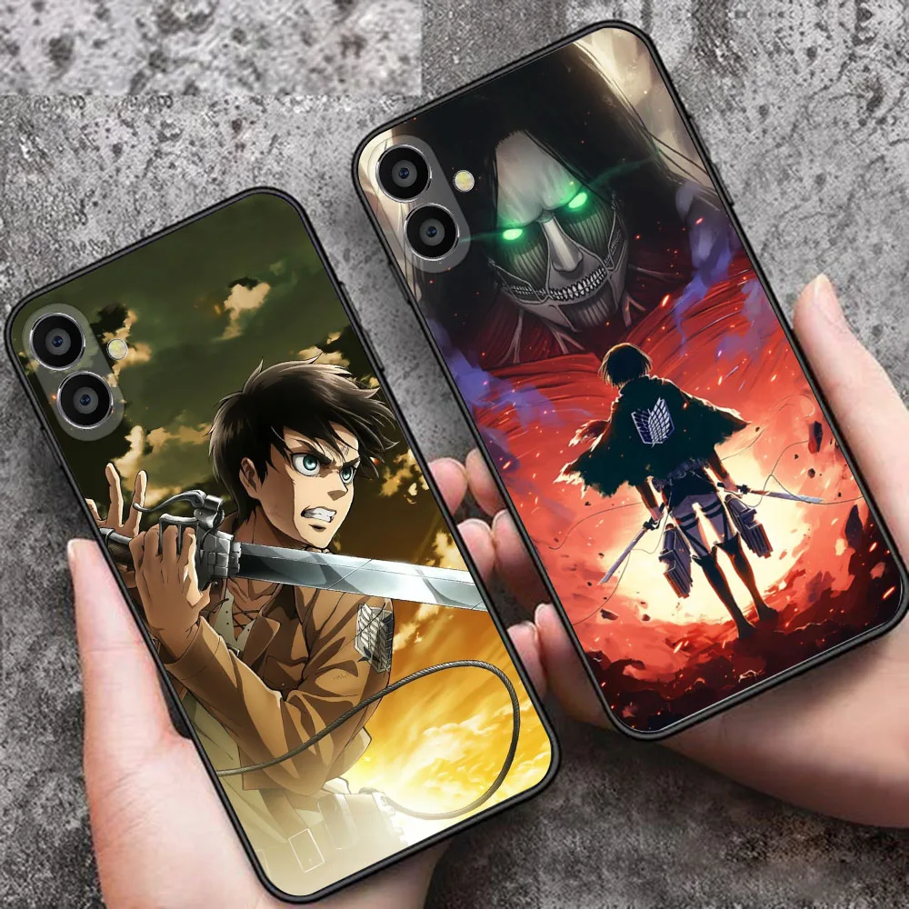 Фото Мягкий чехол TS-11 «Атака Титанов» для OPPO A77S A16S A54S A5S A7 A12S A74 A95 A56 A1K F17 F19 A73 A8 Pro №5