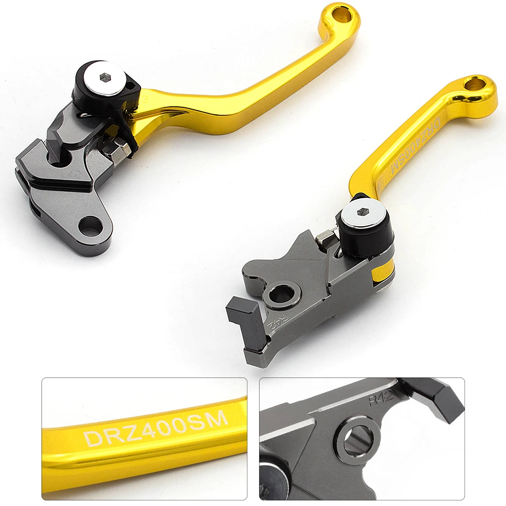 Для Suzuki DRZ400S DRZ400SM DRZ DR-Z 400 SM 2000 2001 2002 2003 2004 2005 2006 2007-2023 Рычаг тормозной муфты с ЧПУ для грязевого велосипеда