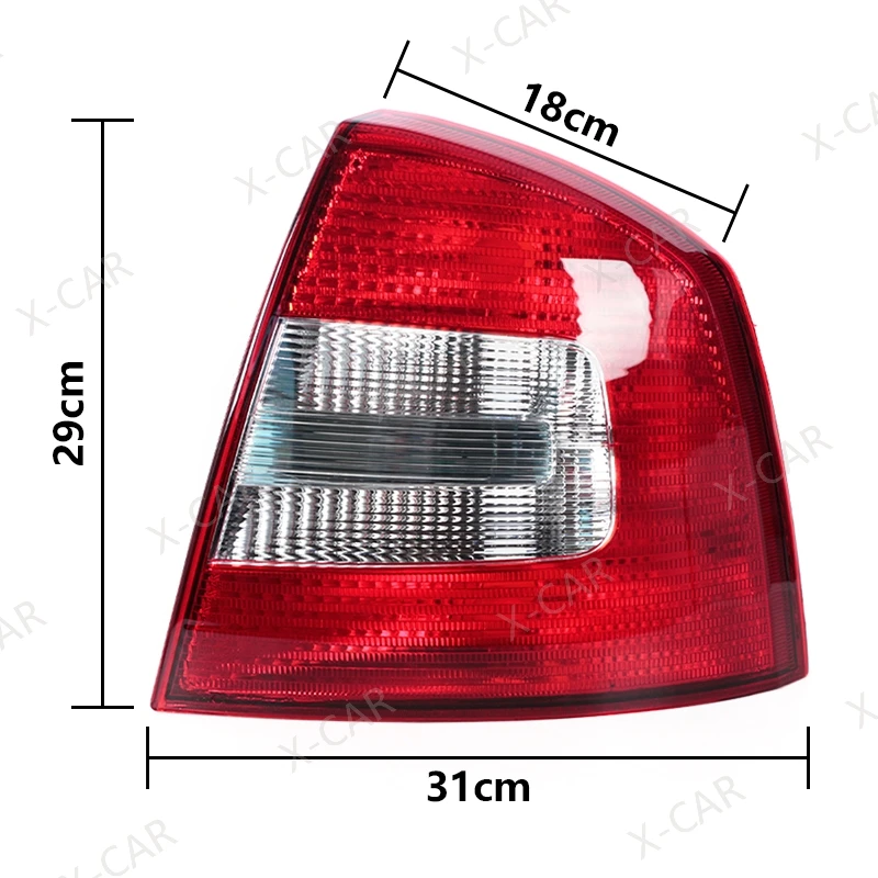 Фото Задний фонарь для Skoda Octavia A6 Sedan 2009 2010 2011 2012 2013, задний бампер, задний фонарь, стоп-сигнал 1Z5945111B 1Z5945112B №3
