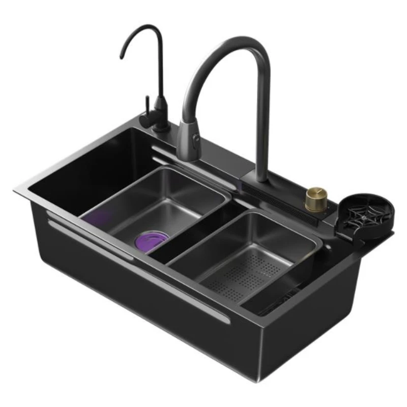 Wastafel Dapur Desain сконцентрированная Baja Tahan Бытовая 304 с Dapur