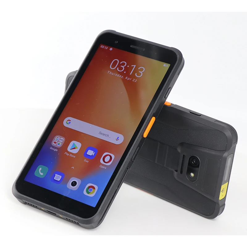 Прочный портативный КПК Android 10 1D 2D QR-сканер штрих-кода Rfid-считыватель Беспроводное промышленное устройство
