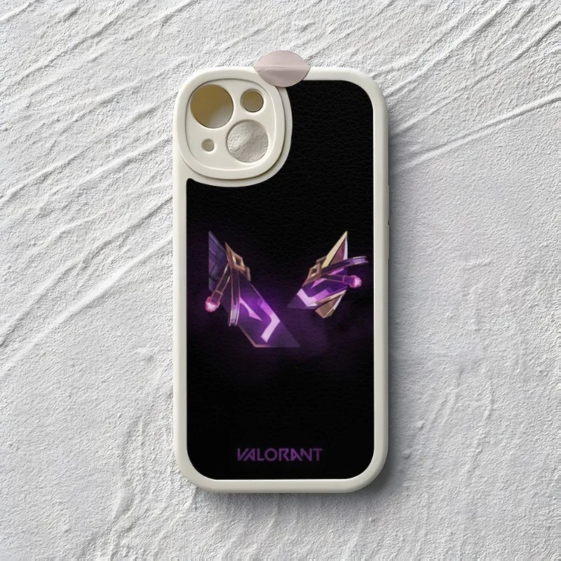 V-Valorant игровой чехол для телефона Iphone 14 12 13 Pro Max 11 Mini X Xr Xs 7 8 Puls из шкуры ягненка силиконовый чехол (art.: 3920c2c561bc4) - 3920c2c561bc4