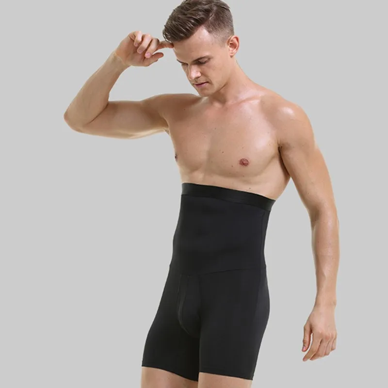 Фото Трусы-боксеры мужские компрессионные с завышенной талией, 3XL, 4XL №3