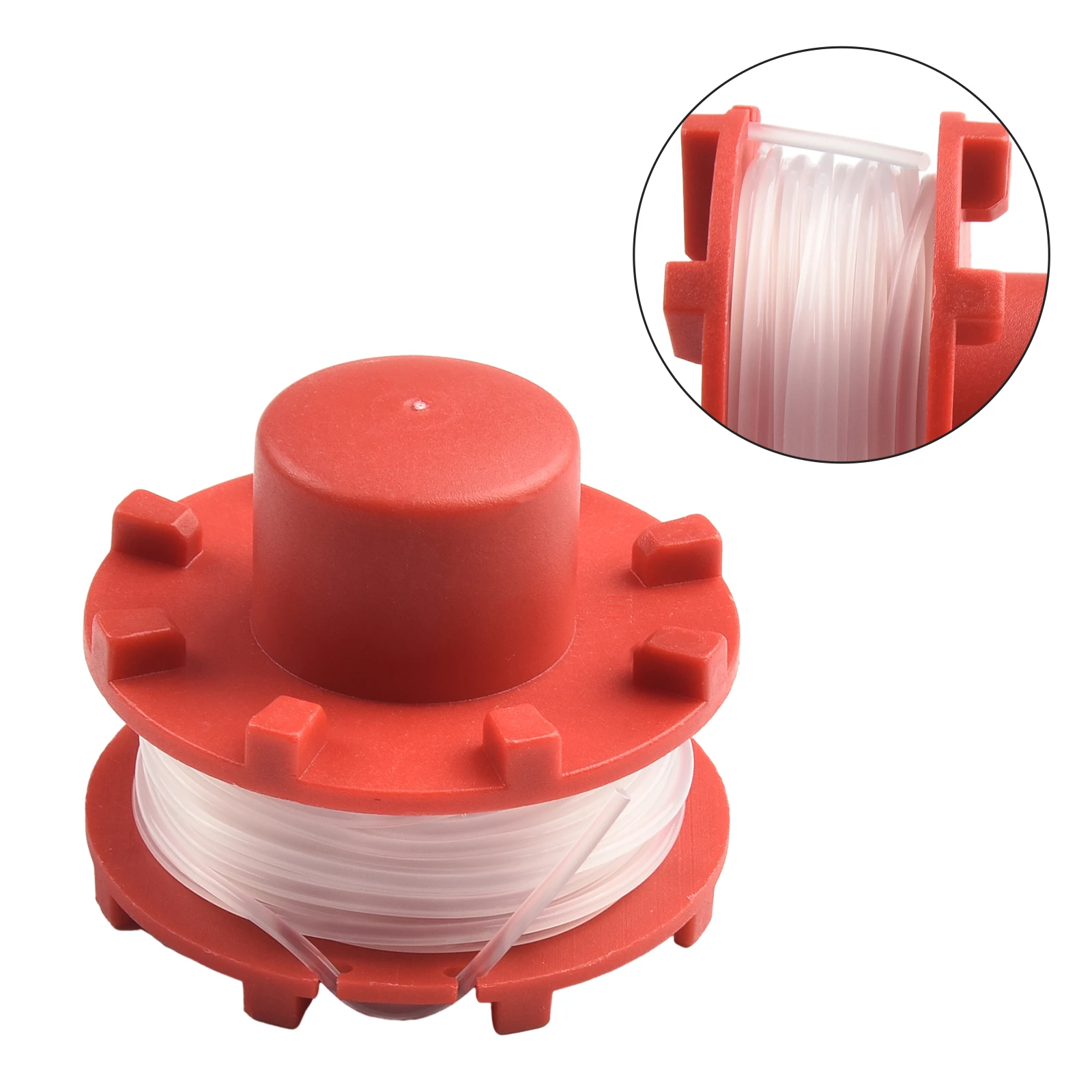 Катушка триммера для травы, катушка для Einhell GE-CT 36/30 Li E для AGILLO 36/255 BL, запасная линия, катушка, 8 метров, нейлоновая лента, детали триммера