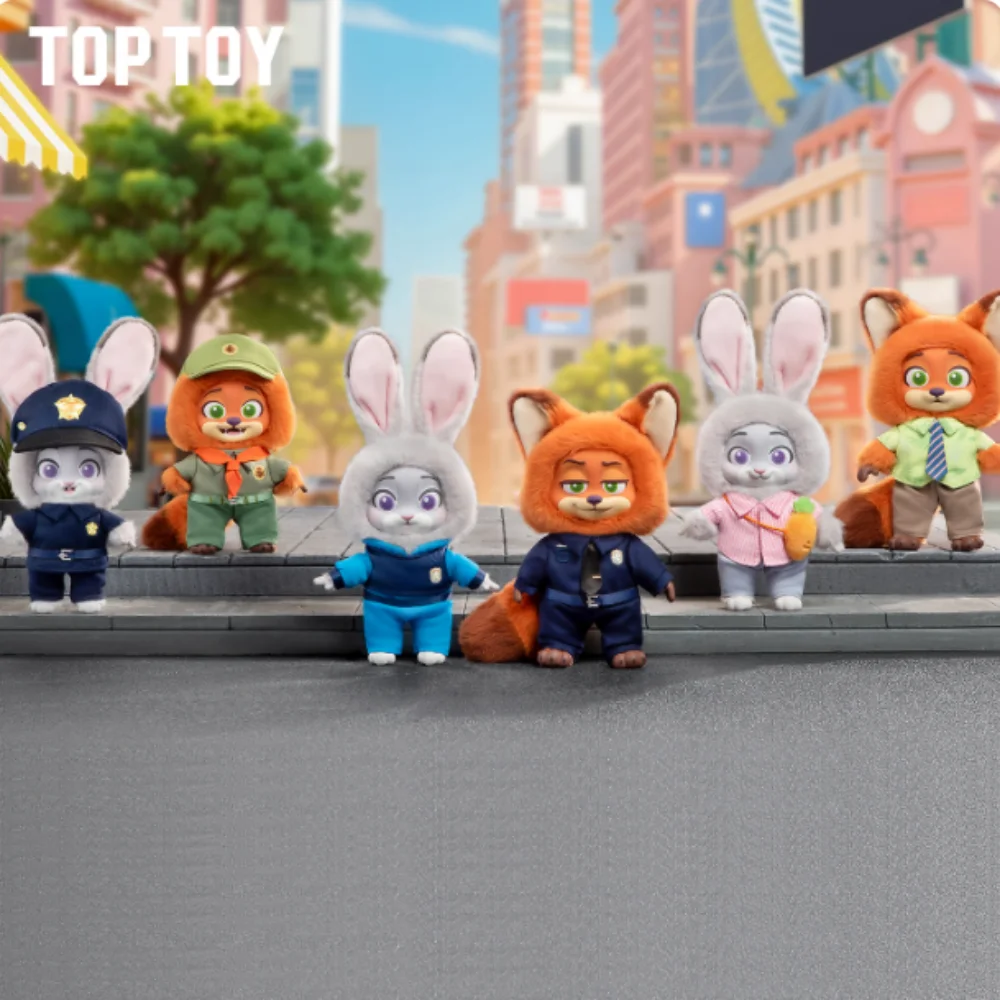Zootopia слепая коробка Ник Джуди Growth Journey классическая серия фигурка виниловая загадочная коробка аниме фигурка коллекция модель подарок