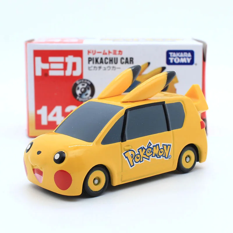 Фото Игрушечный автомобиль TAKARA TOMY Pokemon Pikachu и Super MARIO, «сделай сам», миниатюрная коробка на удачу, подарок на день рождения, детские игрушки №3