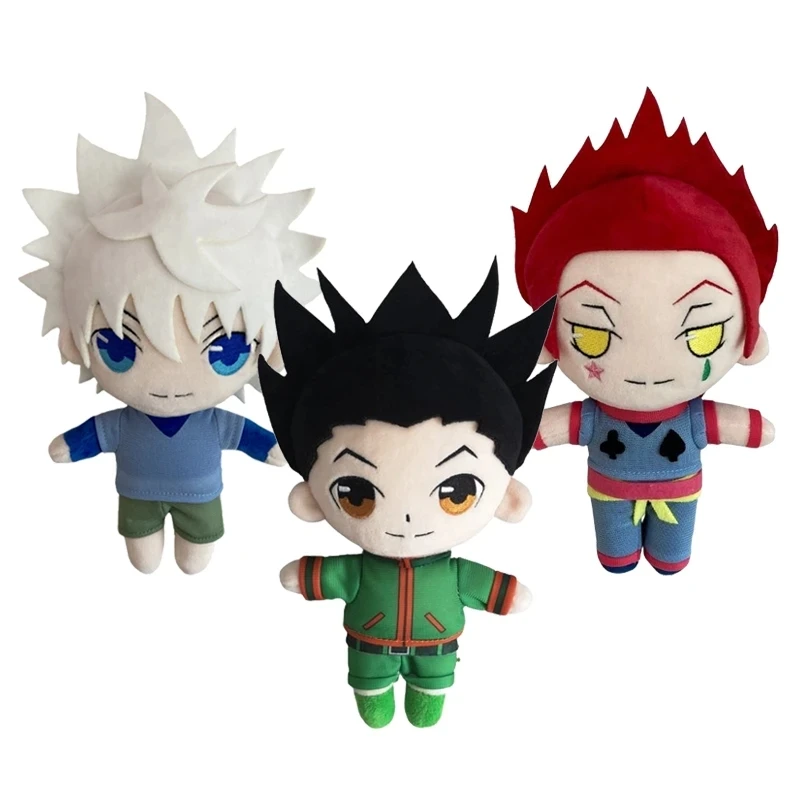 Аниме Hunter X Hunter плюшевая кукла игрушка Hisoka Killua Zoldyck милая мягкая набивная Подушка подарок для детей 20 см