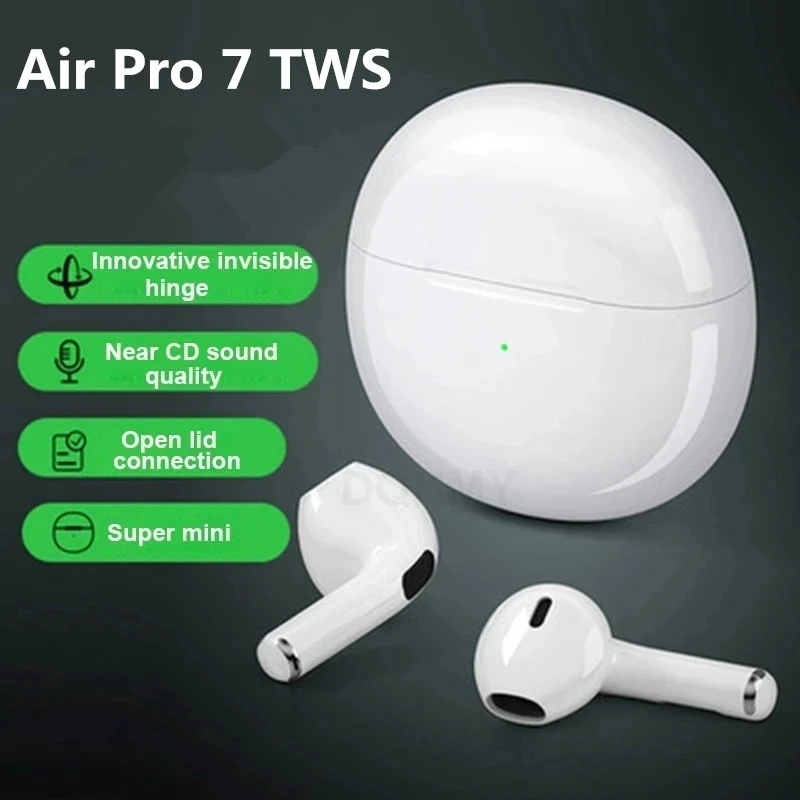 Беспроводные наушники Air Pro 7 TWS с микрофоном, наушники Bluetooth, спортивные наушники Pro6 J6, гарнитура для Apple iPhone, Xiaomi i99999