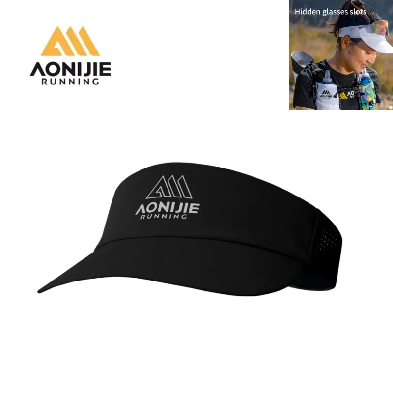 AONIJIE E4628 Кепка для бега для женщин и мужчин Складная сверхлегкая солнцезащитная кепка для бега Быстросохнущая кепка для гольфа Велоспорт Трек Марафон Спортивные аксессуары