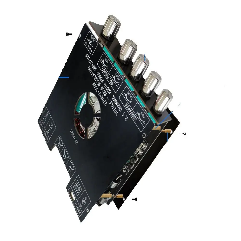 TPA3255 2,1-канальный Bluetooth-совместимый модуль усилителя мощности — сабвуфер высокого и низкого тона 220 ВтX2 + 350 Вт