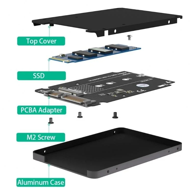 Фото M.2 Ключ B Адаптеры M.2 Карта Risers Card до SATA3.0 Адаптеры SSDS для SATA3.0. №3