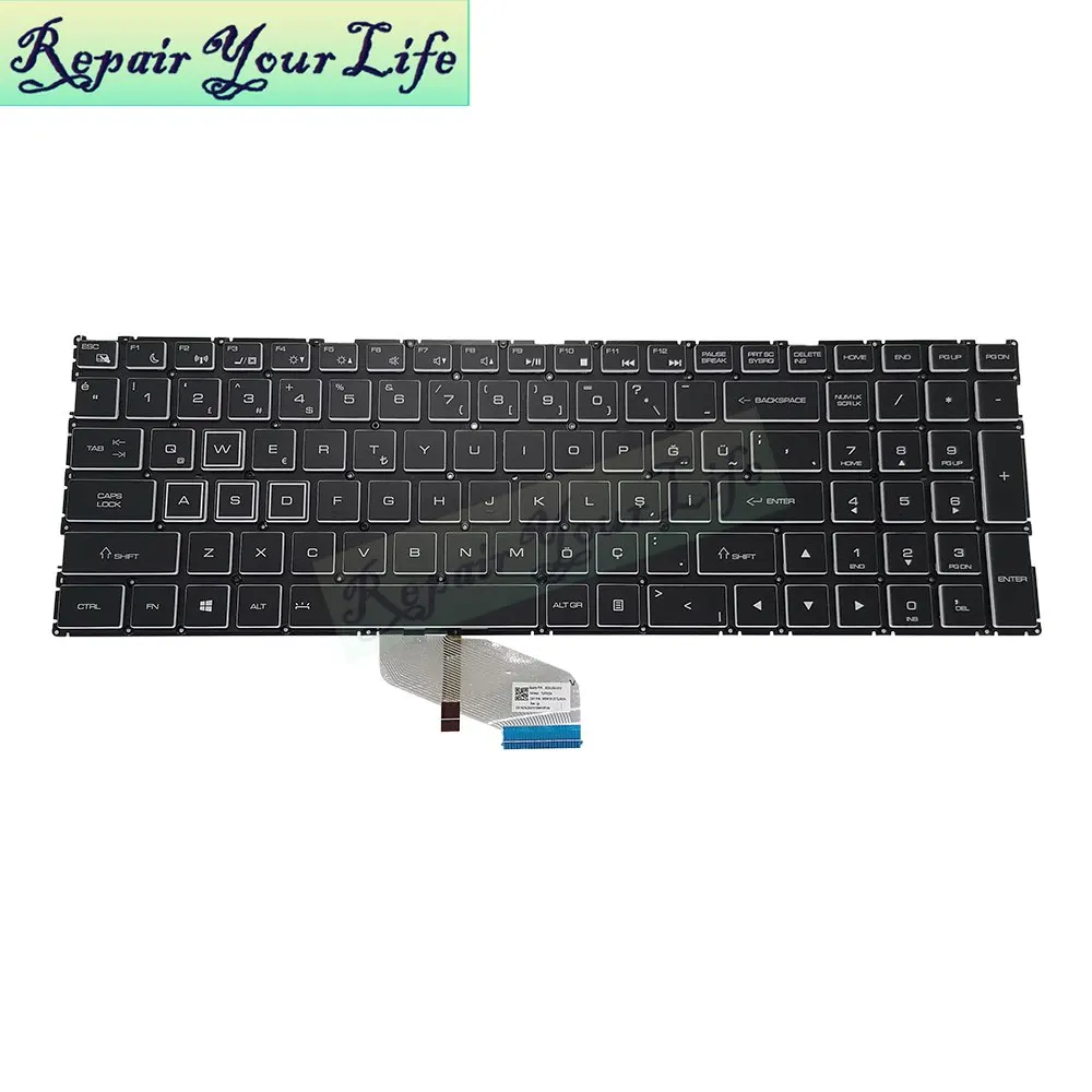 Турецкая RGB клавиатура с подсветкой для Casper Excalibur G770 Series, G770.9300-8UH0X AENL5A01010 WBM15F23TQJ920A