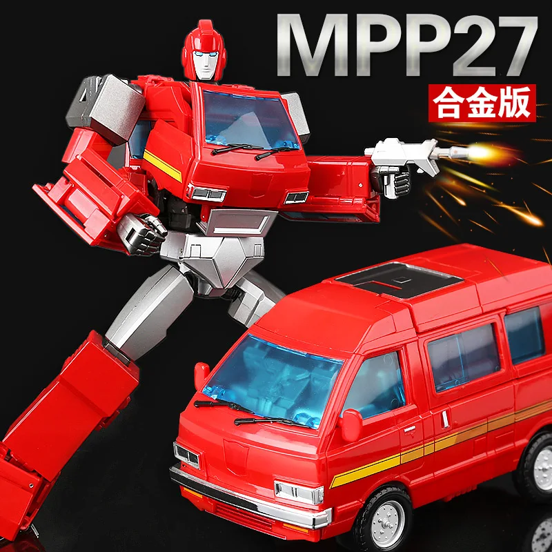 Новый WeiJiang Transformation MPP27 шедевр MP27 Негабаритная часть из сплава металла Игрушечный автомобиль Робот Фигурка модель