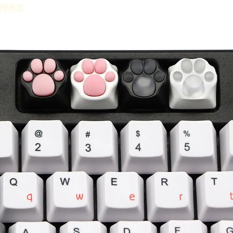 Фото H9EB для Paw Keycap для игровых механических клавишных клавиш иликона подсвет №4