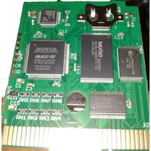 GBC MBC3/5 Функция RTC Поддержка 3 ПЗУ Game Boy Цветная игровая флэш-карта