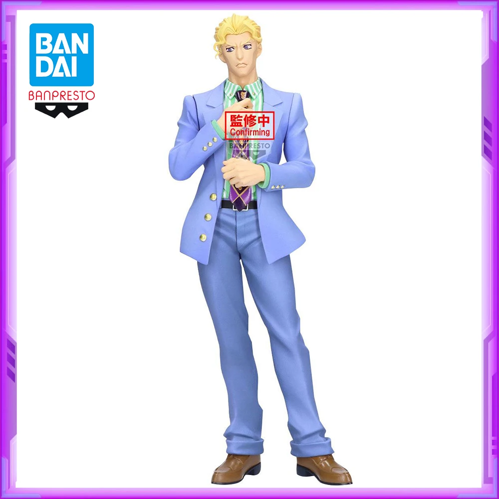 Оригинальные BANDAI Banpresto Mometria JoJo's Bizarre Adventure Кира Йошикаге ПВХ аниме фигурки экшн-фигурки модель игрушки