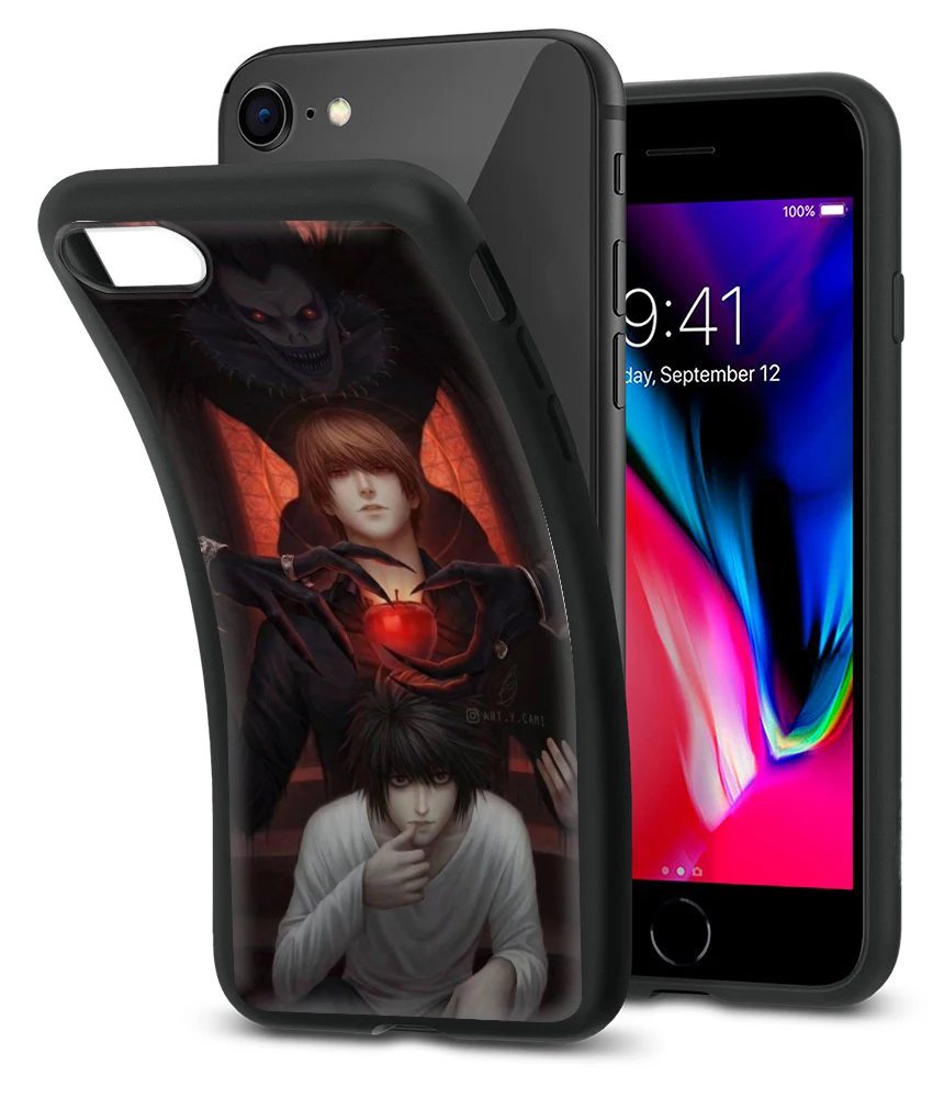 Фото F9 Death Note Soft Silicone Case for iPhone 15 16Pro Max Plus  Cover №3