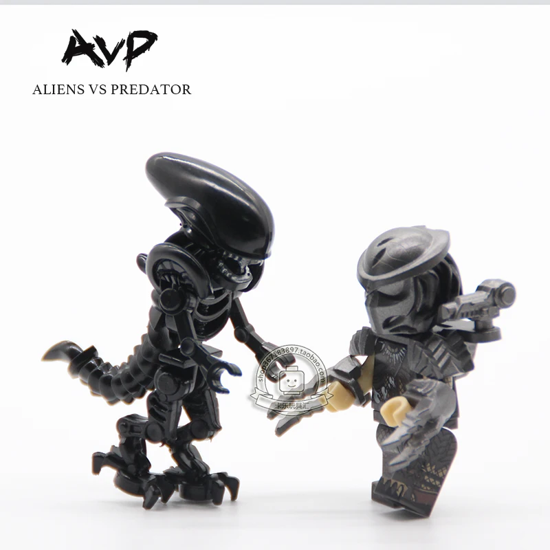 AVP Alien Vs Predator, строительные блоки, модель, фигурки, куклы, коллекционные игрушки для детей и взрослых, горячая распродажа, Новое поступление
