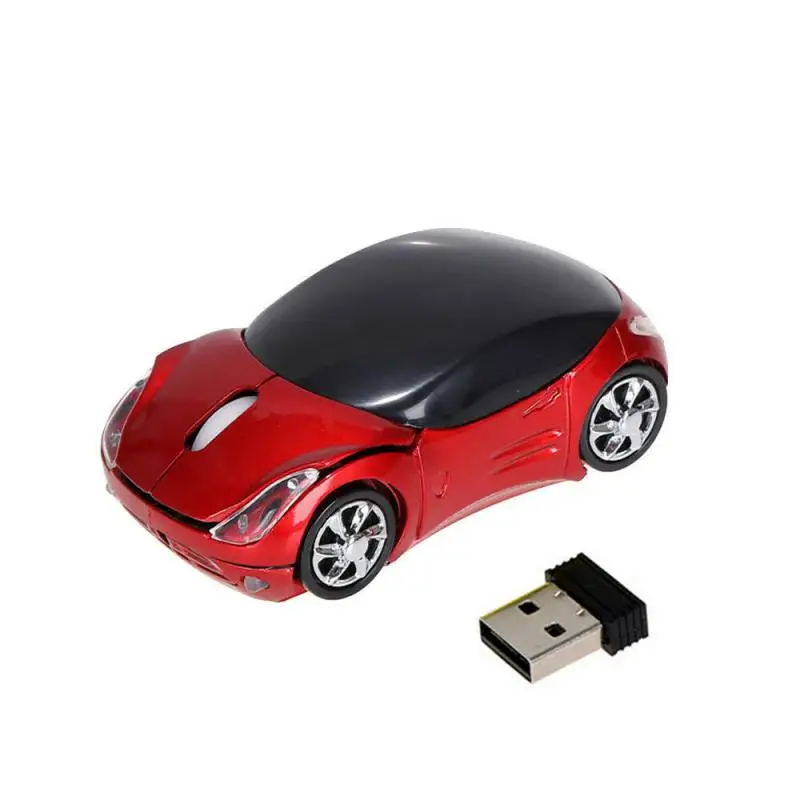 Фото Беспроводная Автомобильная мышь RYRA, милая и интересная мышь, USB-приемник для ноутбука светодиодный ная оптическая светодиодная подсветка в ... №4