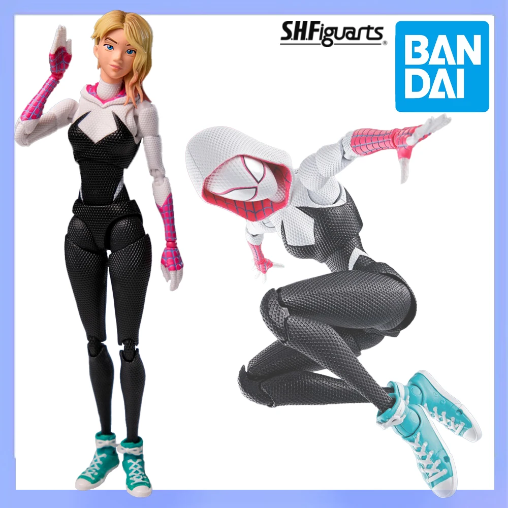Оригинал в наличии Bandai Spirits S.H.Figuarts Человек-паук: Across The Spider-Verse Ghost-Spider Gwen Stacy Аниме-фигурка