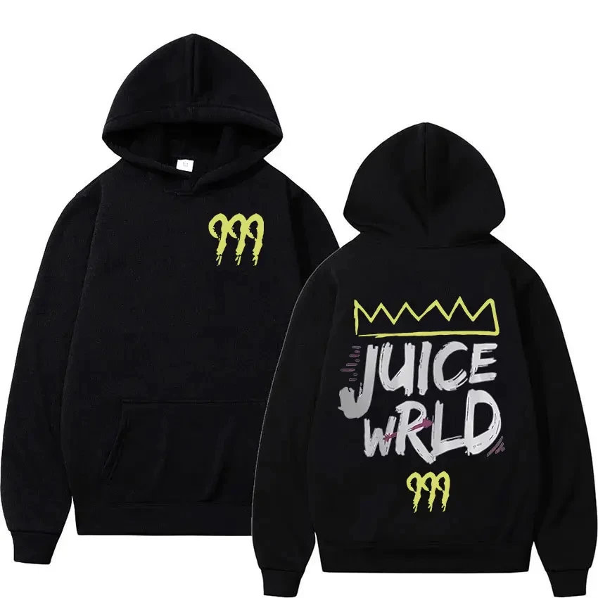 Пуловер с капюшоном Juice Wrld 999 в стиле ретро в стиле хип-хоп для мужчин и женщин с длинными рукавами и бесплатной доставк...